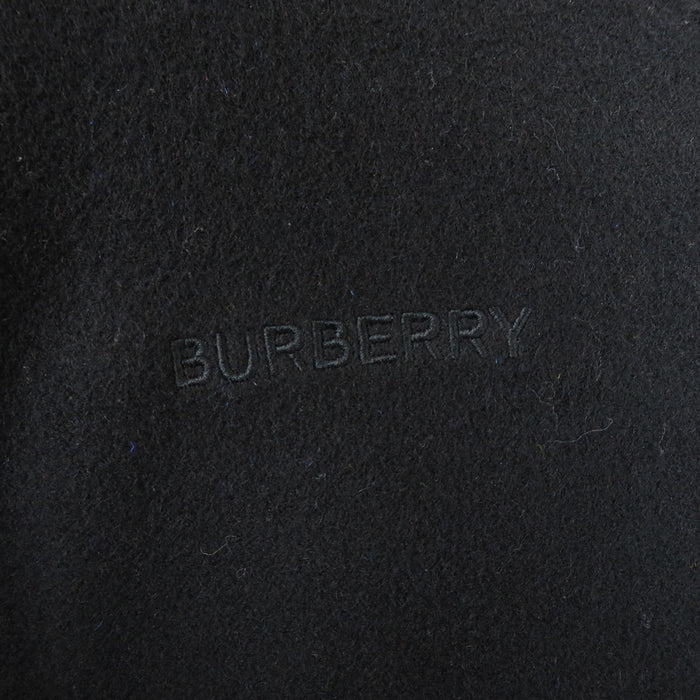 BURBERRY 
ウール ライン 
ロゴ エンブロイダリー 中綿 スタジャン