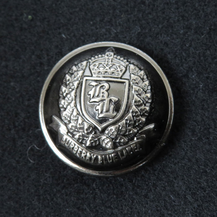 BURBERRY 
BLUE LABEL ウール 裏地チェック柄 
ブルーレーベル ピーコート