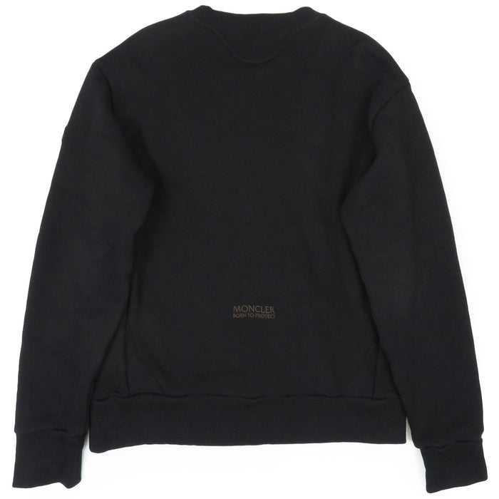 MONCLER 
ワッペン コットン 2023年製 
FELPA ロゴ エンブロイダリー スウェット