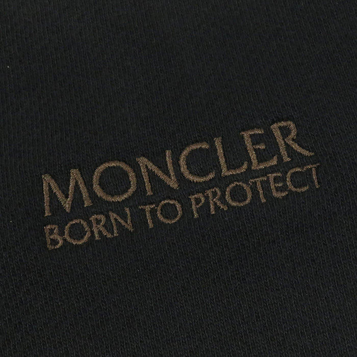 MONCLER 
ワッペン コットン 2023年製 
FELPA ロゴ エンブロイダリー スウェット