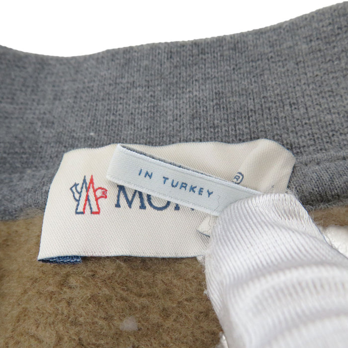 MONCLER 
Écusson Coton Doublure Polaire 
FELPA Sweat-shirt