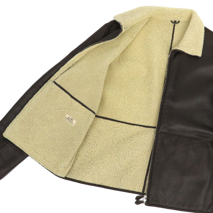 HERMES 
Pelle di montone 
Giacca in montone