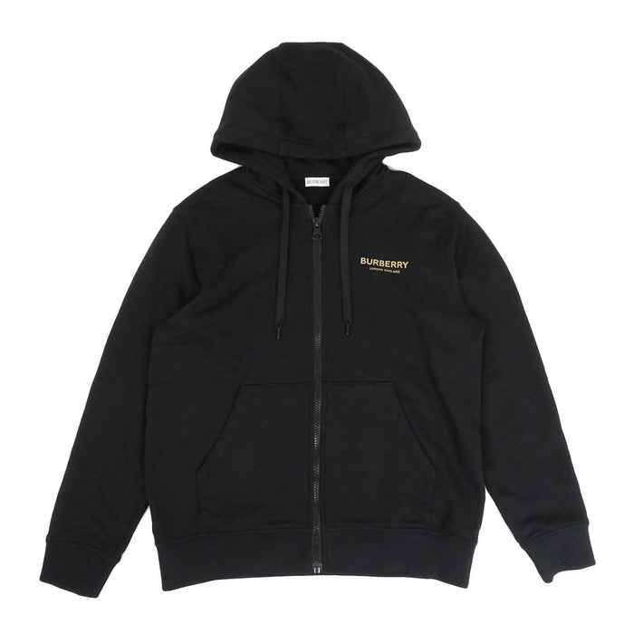 BURBERRY  
棉質運動衫  
標誌印花拉鍊連帽衫