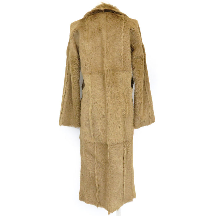 HERMES 
キッドスキン ベルト 
ベルテッド ファー コート