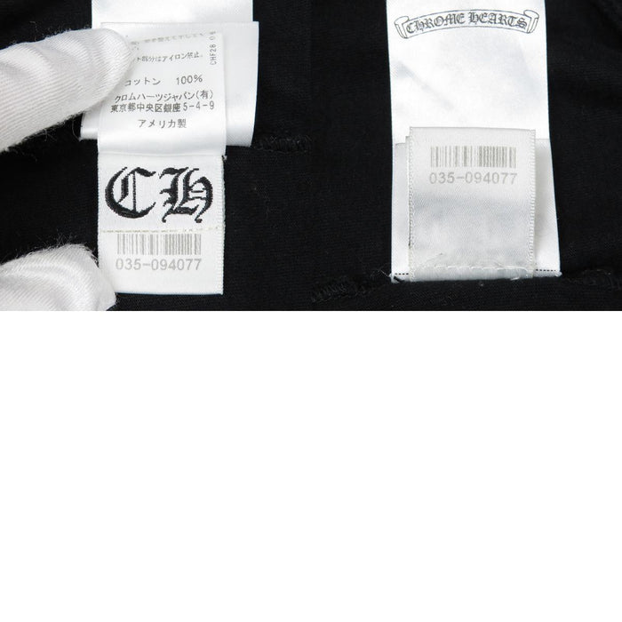 CHROME HEARTS 
CH Croce Floreale Cotone 
Maglietta a maniche lunghe con stampa Ferro di Cavallo