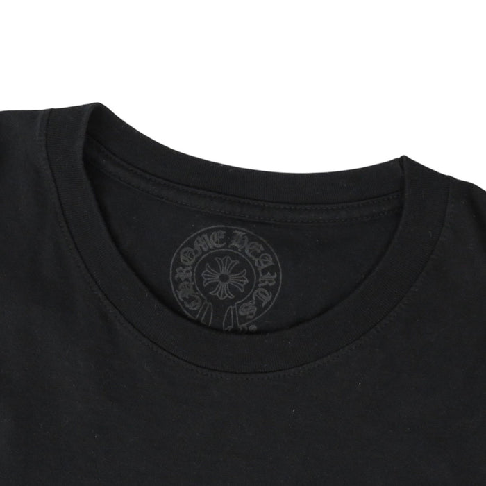 CHROME HEARTS 
CH Croce Floreale Cotone 
Maglietta a maniche lunghe con stampa Ferro di Cavallo