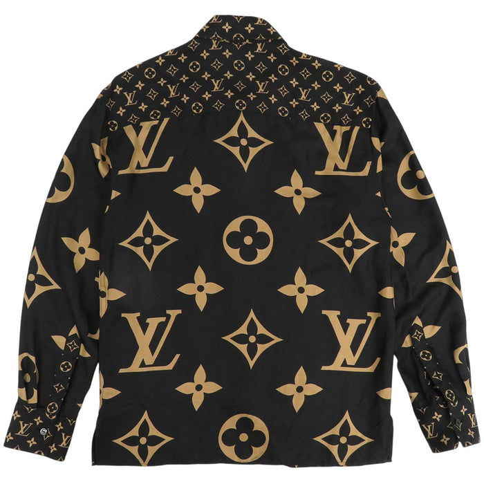 LOUIS VUITTON 
LV ロゴ 総柄 RW231W PX4 FOBL04 
ミックスド モノグラム マスキュリン シャツ