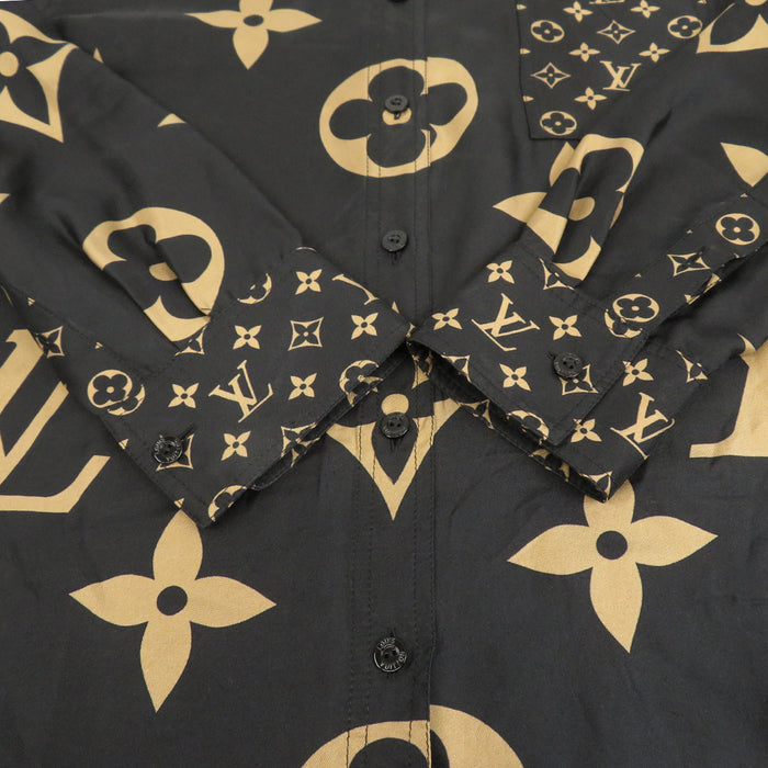 LOUIS VUITTON 
LV ロゴ 総柄 RW231W PX4 FOBL04 
ミックスド モノグラム マスキュリン シャツ