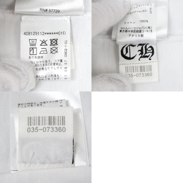 CHROME HEARTS 
CH Plus Coton 
T-shirt à logo imprimé
