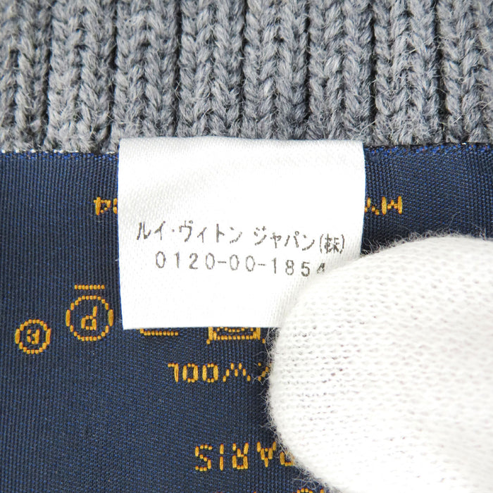 LOUIS VUITTON 
ウール エシャルプ 
ロゴ マフラー