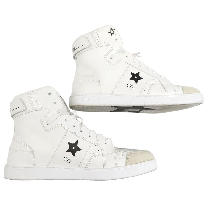 Dior 
DIORSTAR レザー 
ディオール スター ハイトップ スニーカー