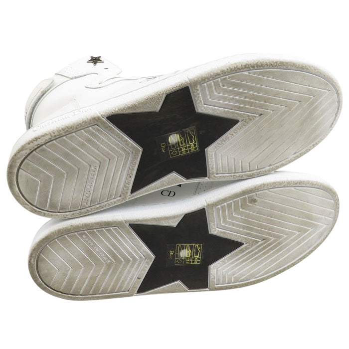 Dior 
DIORSTAR レザー 
ディオール スター ハイトップ スニーカー