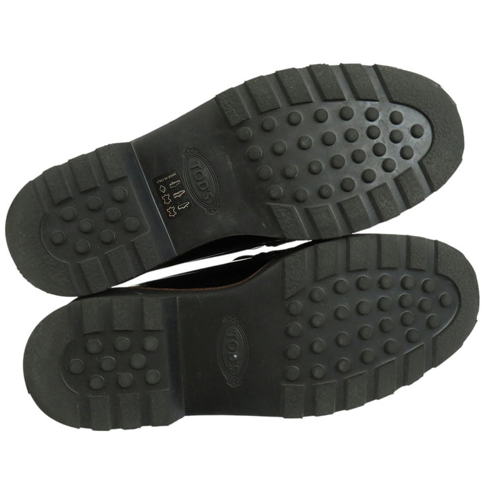 TOD’S 
ケイト フリンジ レザー 
KATE タッセル ローファー