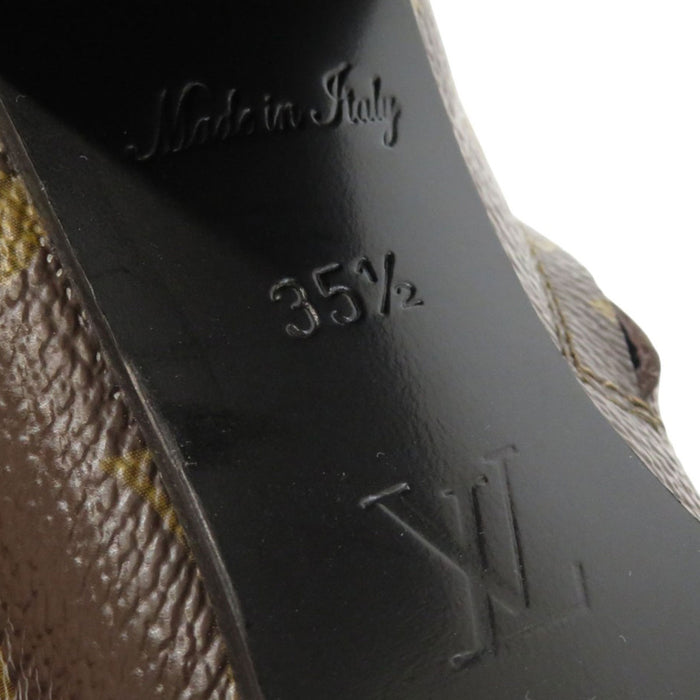 LOUIS VUITTON 
LV レースアップ レザー 
スタートレイル ライン アンクルブーツ 
モノグラム