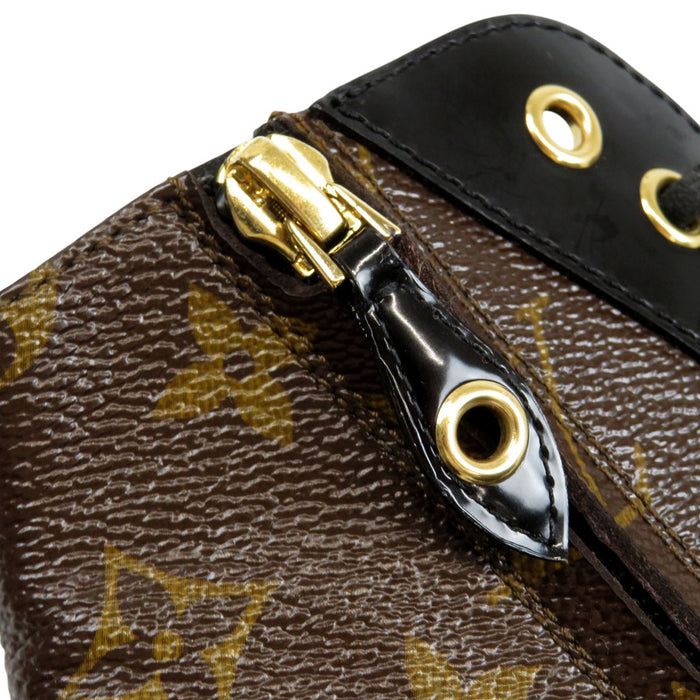 LOUIS VUITTON 
LV レースアップ レザー 
スタートレイル ライン アンクルブーツ 
モノグラム