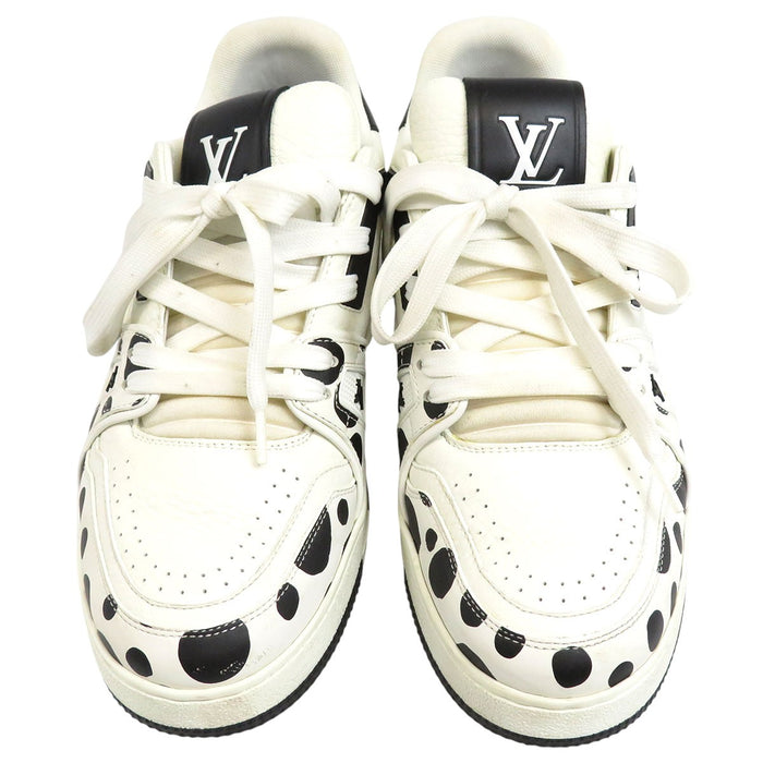 LOUIS VUITTON 
草間彌生 ドット レザー 
LV×YK トレイナー ライン スニーカー