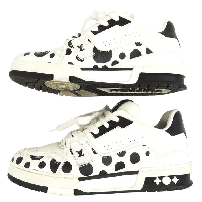 LOUIS VUITTON 
草間彌生 ドット レザー 
LV×YK トレイナー ライン スニーカー