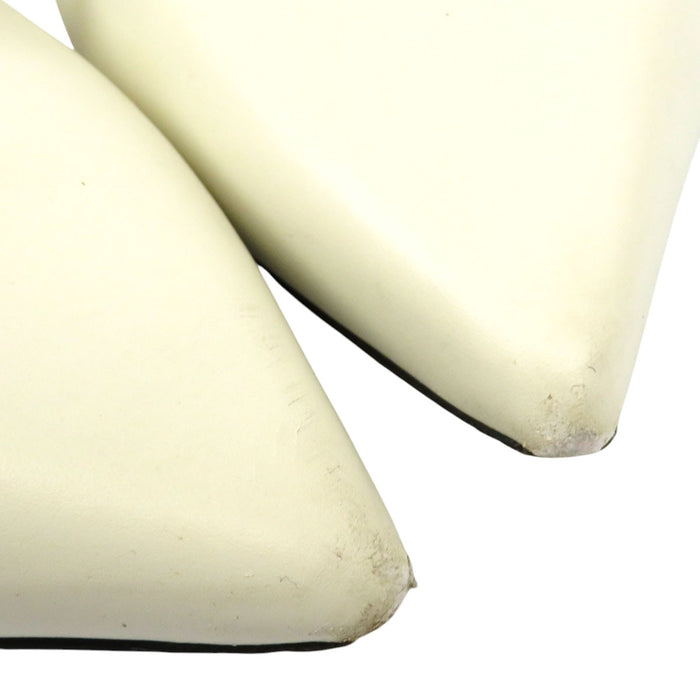 VALENTINO 
レザー 
ロックスタッズ フラット パンプス