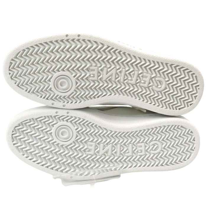 CELINE 
Logo Basse en Cuir 
CT-10 Triomphe Baskets