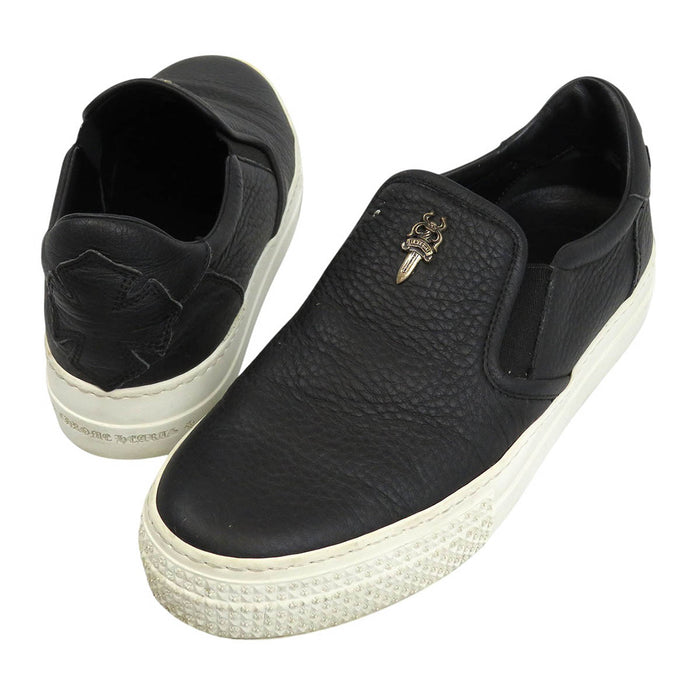 CHROME HEARTS  
滑入式 CH PLS 皮革貼片  
CHプラス 皮革貼片 匕首 滑入鞋