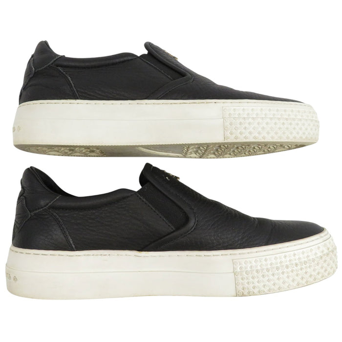 CHROME HEARTS 
SLIP ON CH PLS PTCH 
CHプラス patch in pelle pugnale slip-on