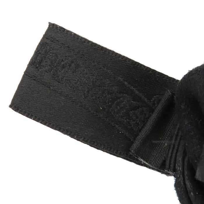 CHROME HEARTS 
CH Plus 
Gants en cuir avec bouton fer à cheval