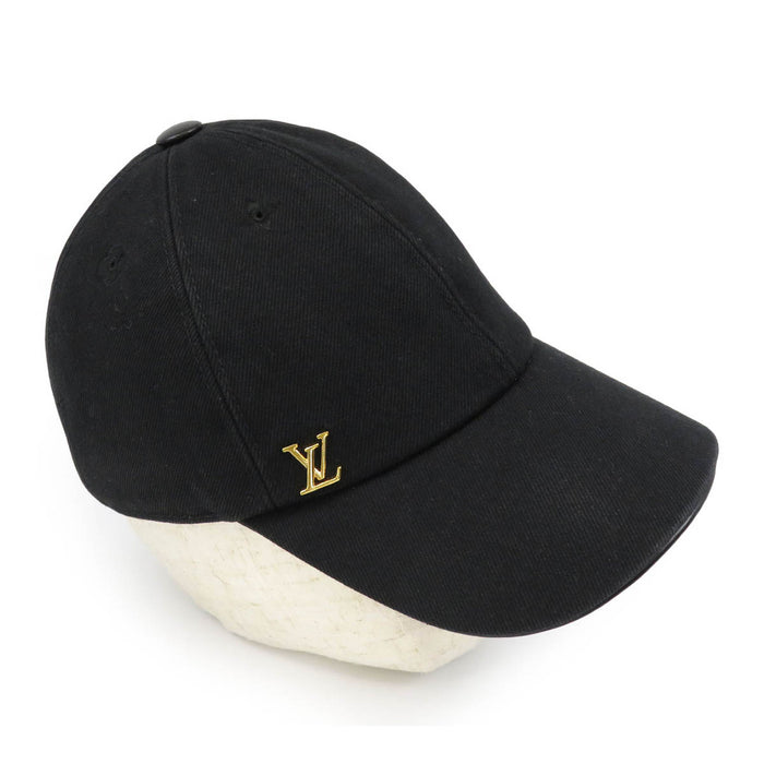 LOUIS VUITTON 
Monogram Cotton 
Cap LV Iconic
