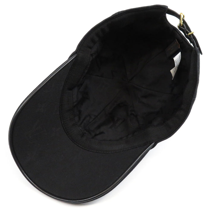 LOUIS VUITTON 
Monogram Cotton 
Cap LV Iconic