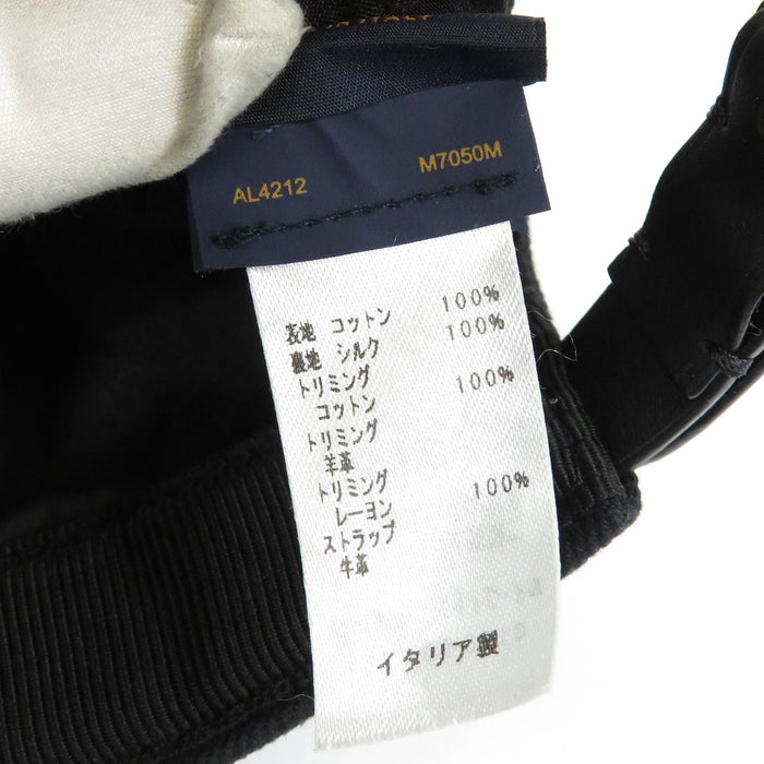 LOUIS VUITTON 
モノグラム コットン 
キャップ LV アイコニック