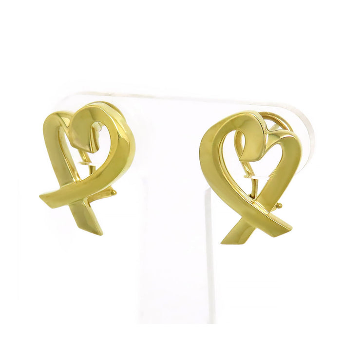 TIFFANY&Co. 
Loving Heart Earrings