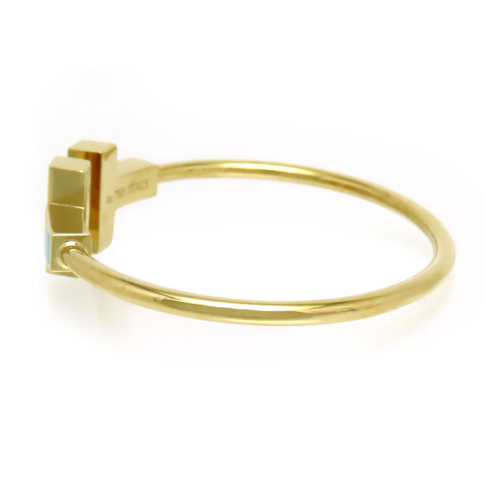 TIFFANY&Co. 
T ワイヤー ワイド ブレスレット