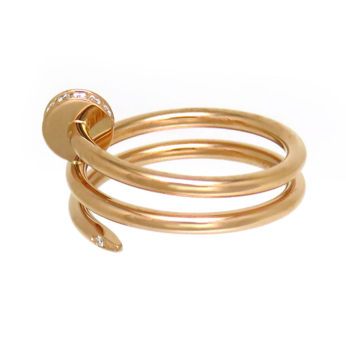 CARTIER 
ジュスト アン クル ダイヤモンド リング