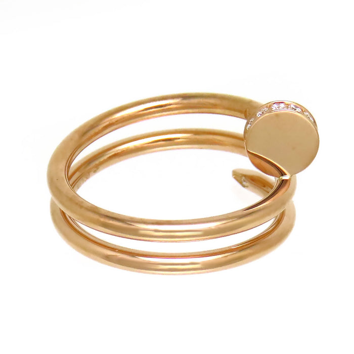 CARTIER 
ジュスト アン クル ダイヤモンド リング