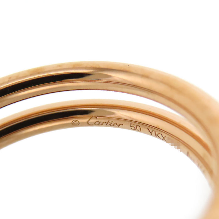 CARTIER 
ジュスト アン クル ダイヤモンド リング