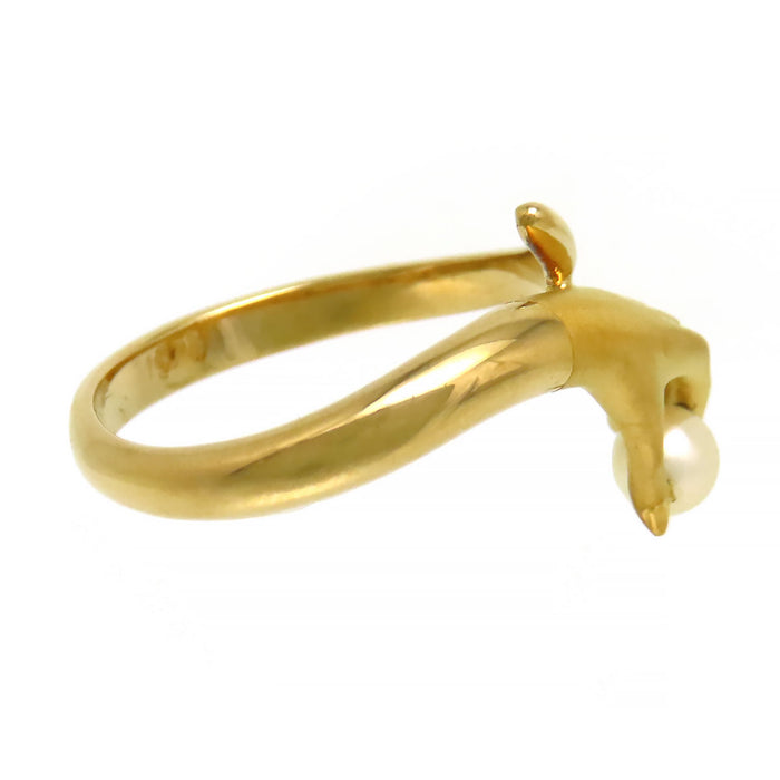 Carrera y Carrera 
Anello con motivo a mano