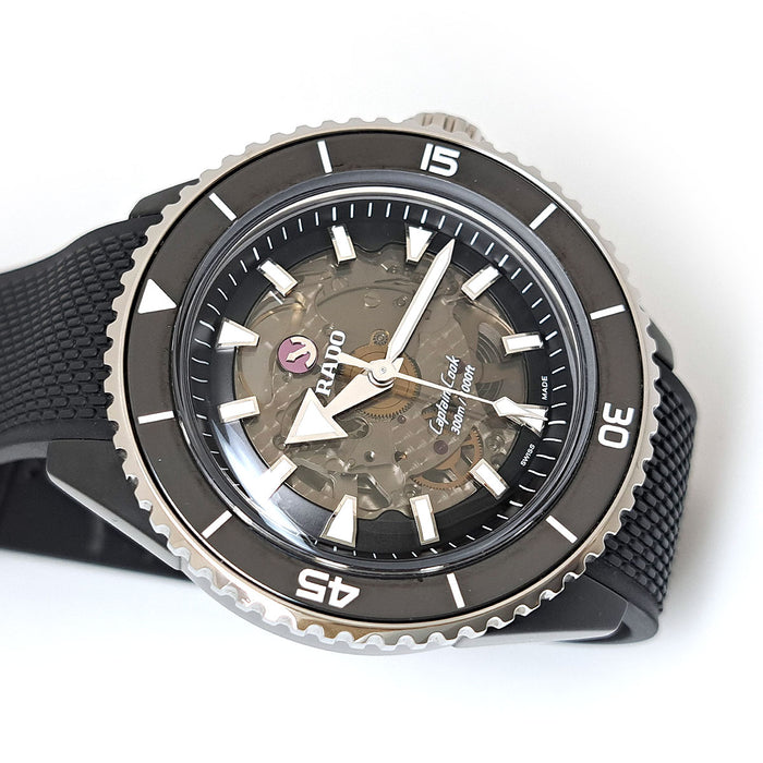 RADO 
Captain Cook 
Avec boîte