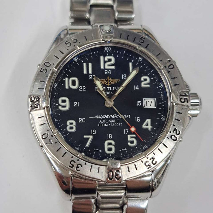 【WHOLESALES】
BREITLING 
A17340 
箱　ギャランティ(無記入)　クロノメーター証