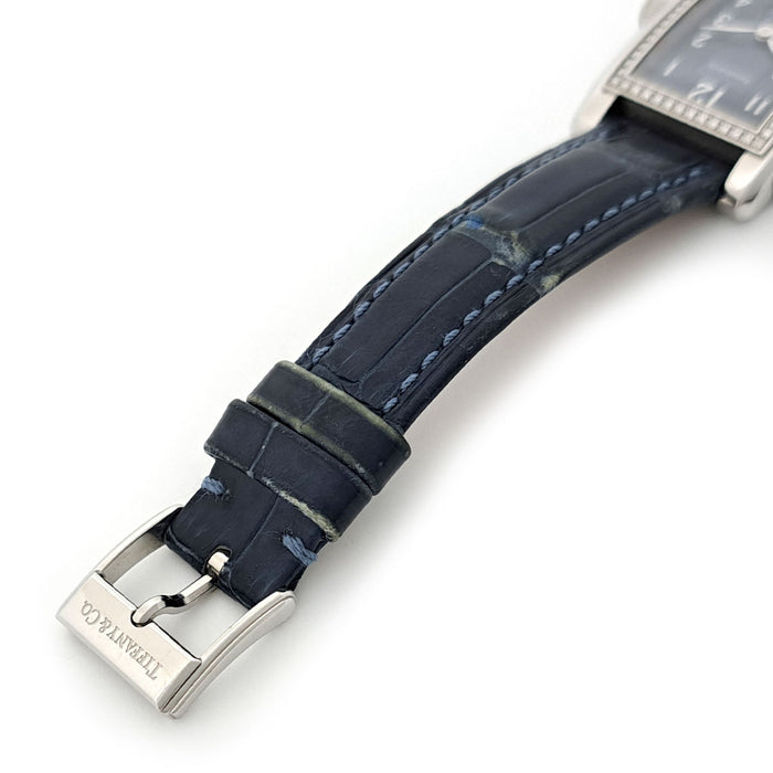 TIFFANY&Co. 大長方形 鑽石錶圈