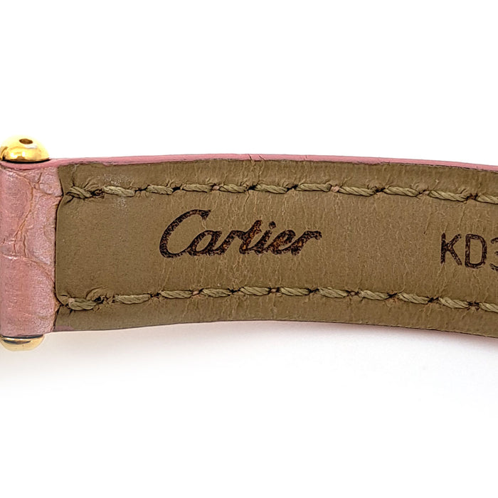 CARTIER 
Must de Colisée Vermeil 
With Box