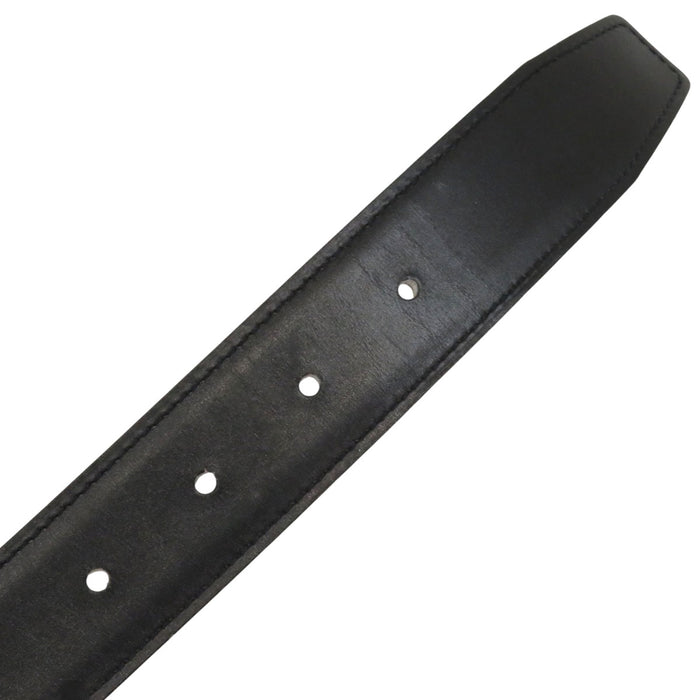 HERMES 
アッシュ □B刻印 ゴールドカラー金具 
H バックル リバーシブル レザー ベルト 32MM