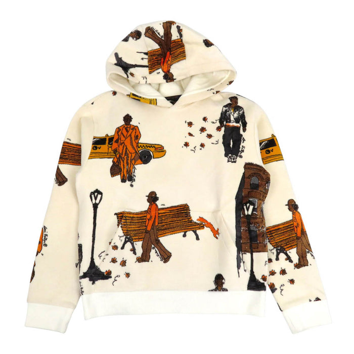 LOUIS VUITTON 
LV 総柄 コットン 
ニューウォーカーズ パイル フーディ