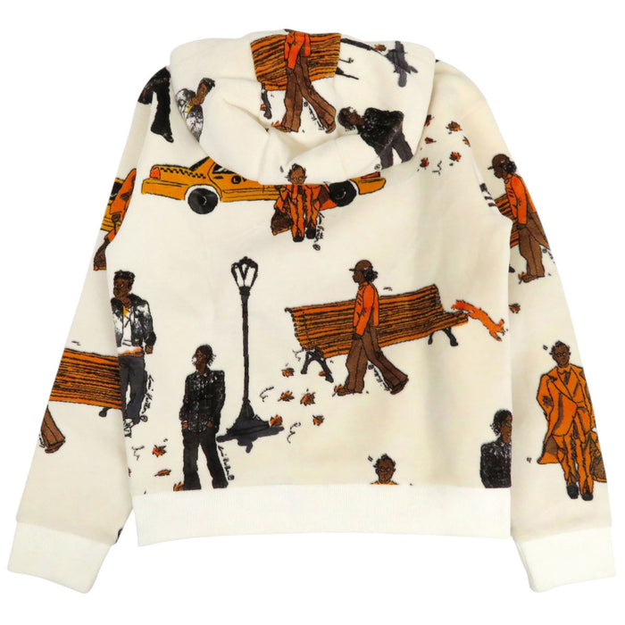 LOUIS VUITTON 
LV 総柄 コットン 
ニューウォーカーズ パイル フーディ