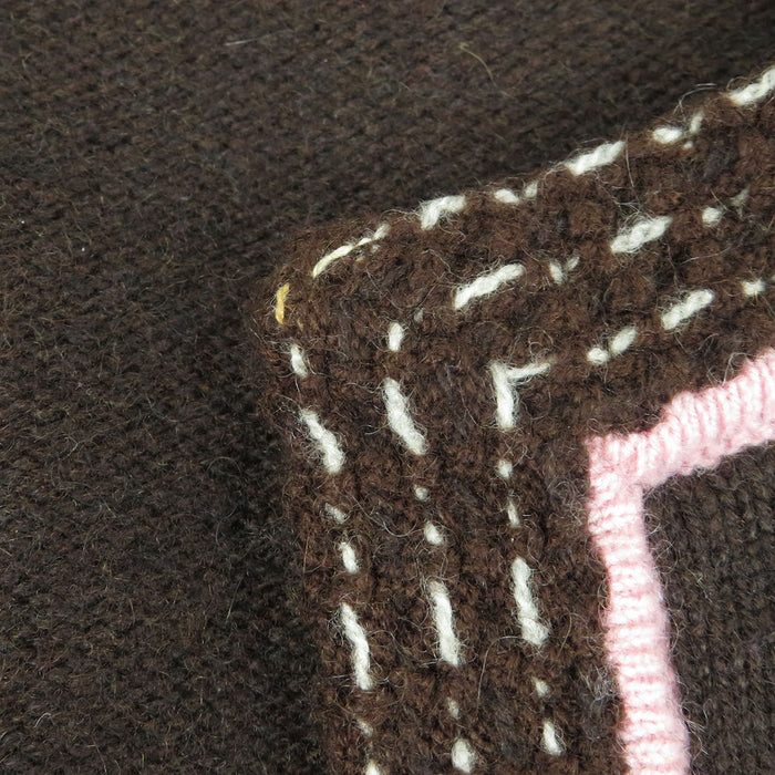CHANEL 
05A COCO CC Bottone Coco Logo Senza Colletto 
Simbolo Coco Cardigan in Cashmere