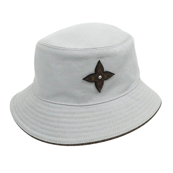 LOUIS VUITTON 
LV Monogram Flower 
Bob On Your Way Bucket Hat 
Monogram
