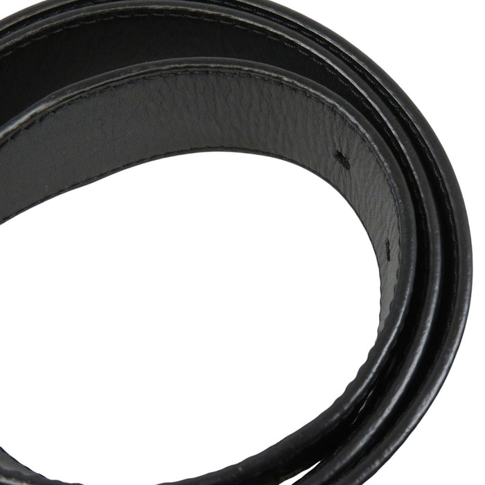 LOUIS VUITTON 
LV ロゴ レザー シルバーカラー金具 
ダミエ アンフィニ ベルト 35MM