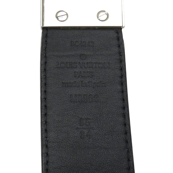 路易威登  
LV 标志 皮革 银色金属配件  
Damier Infini 35毫米 腰带