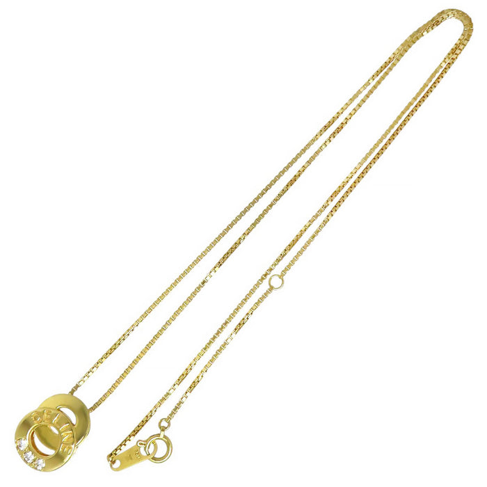 CELINE 
ダブルサークル ネックレス