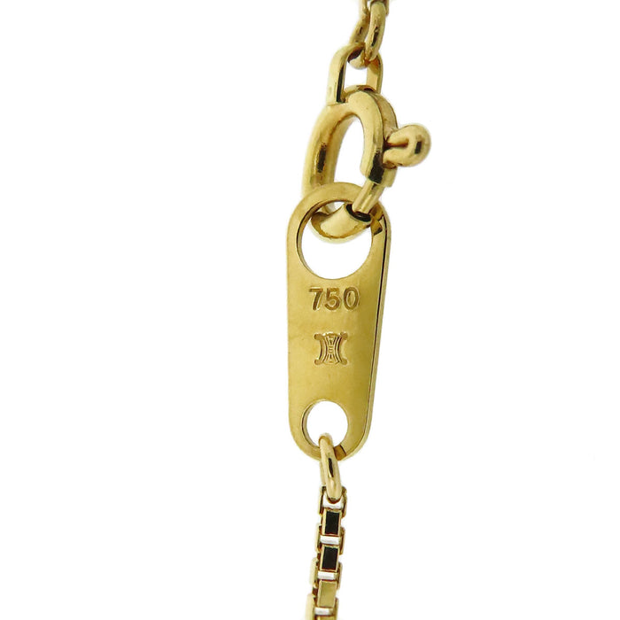 CELINE 
ダブルサークル ネックレス