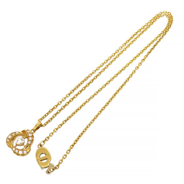 Dior 
フラワー ダイヤモンド ネックレス