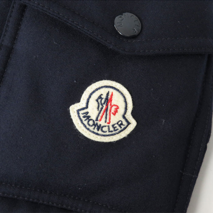 MONCLER 
ワッペン フード ダブルジップ ウール 
MONTGENEVRE モンジュネーブル ダウンジャケット